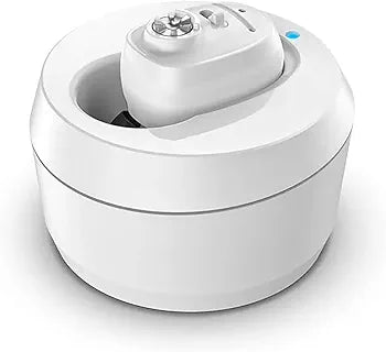 Aparat Auditiv Intraauricular In-Ear, Flippy, Amplificator de sunet pentru Auz, Minuscul Design Nou, 14 x 10 x 3.8 cm, 116 gr, Alb