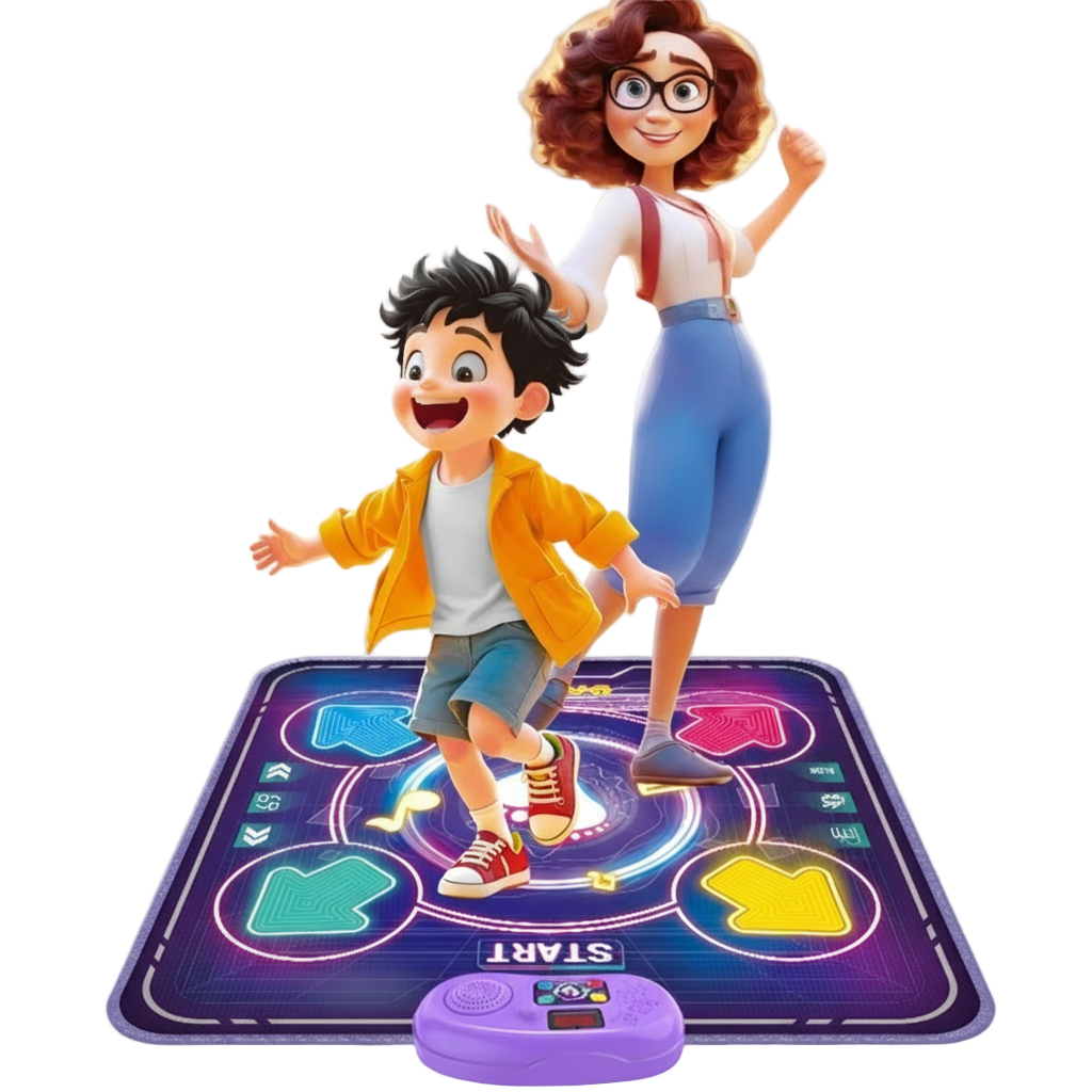 Covor Muzical de Dans cu Bluetooth | Jucărie Interactivă 4-6 Ani